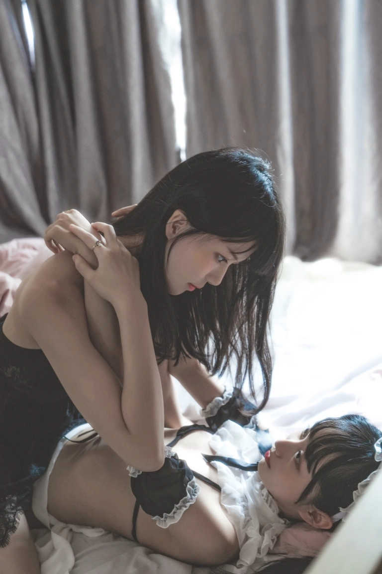 桜桃喵《暮（黑裙×妹抖）》写真图集 48P｜在线预览与图包下载