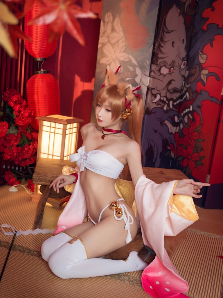 阿包也是兔娘《9月舰长 高苗佑京》写真图集 27P｜在线预览与图包下载