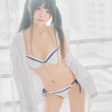 桜桃喵《桜桃未熟1 白衬衫双马尾》写真图集 47P｜在线预览与图包下载