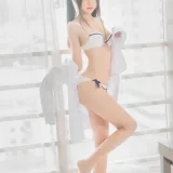 桜桃喵《桜桃未熟1 白衬衫双马尾》写真图集 47P｜在线预览与图包下载
