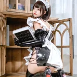 蜜汁猫裘《胶衣女仆》写真图集 47P｜在线预览与图包下载