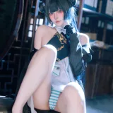 屿鱼《蔚蓝档案 妃咲同人护士》写真图集 65P｜在线预览与图包下载