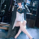 屿鱼《蔚蓝档案 妃咲同人护士》写真图集 65P｜在线预览与图包下载