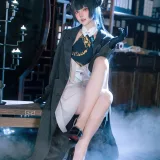 屿鱼《蔚蓝档案 妃咲同人护士》写真图集 65P｜在线预览与图包下载