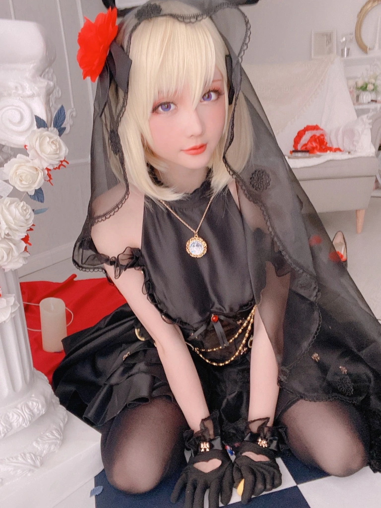 星之迟迟《斯卡哈maid&Z23婚纱》写真图集 150P+1V｜在线预览与图包下载