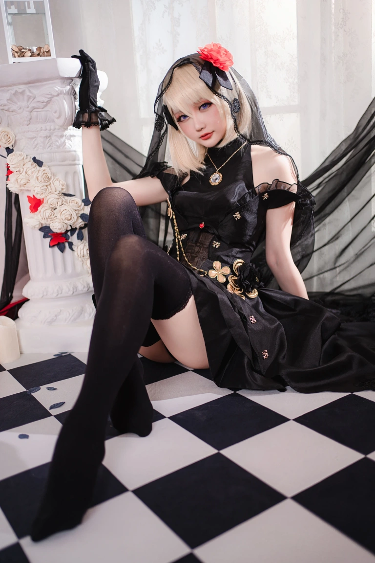星之迟迟《斯卡哈maid&Z23婚纱》写真图集 150P+1V｜在线预览与图包下载