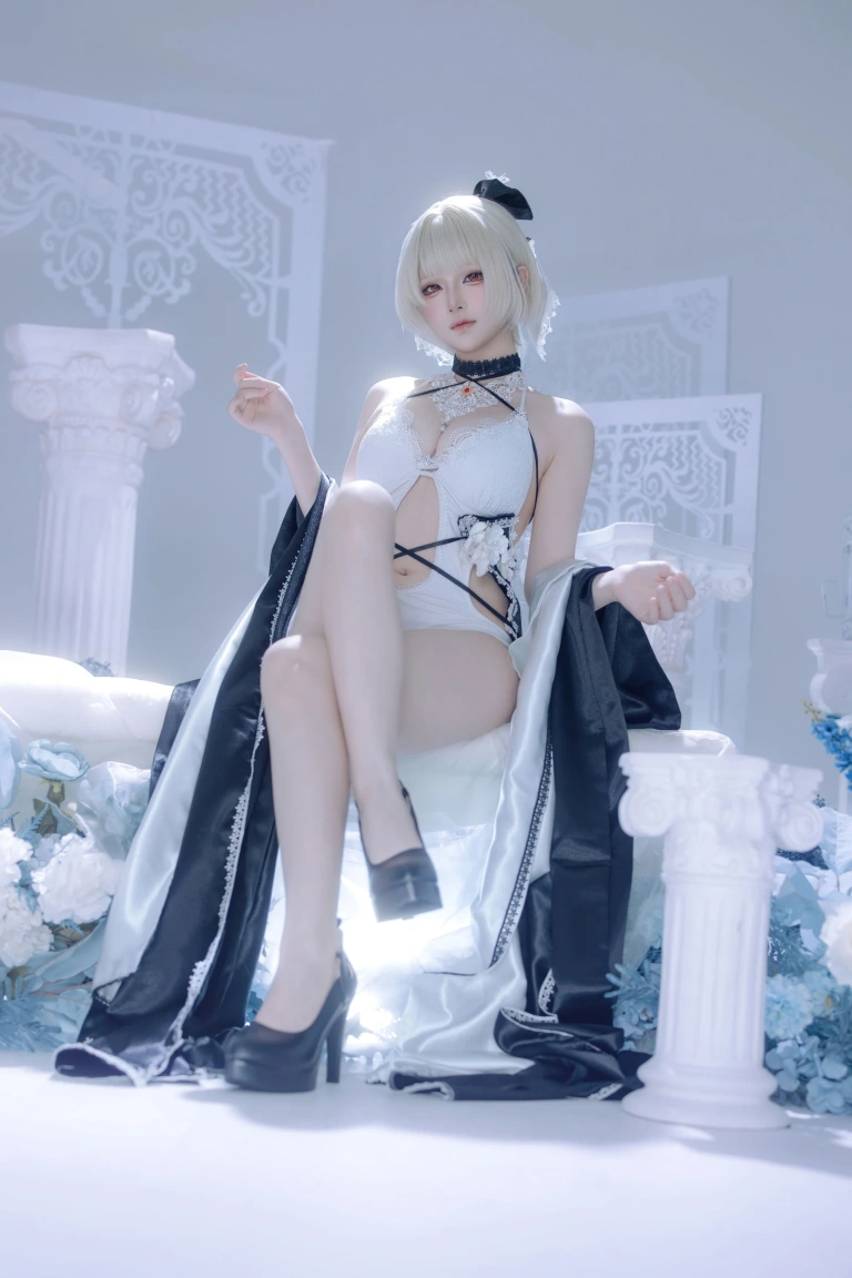 屿鱼《碧蓝航线 可畏同人礼服》写真图集 63P｜在线预览与图包下载