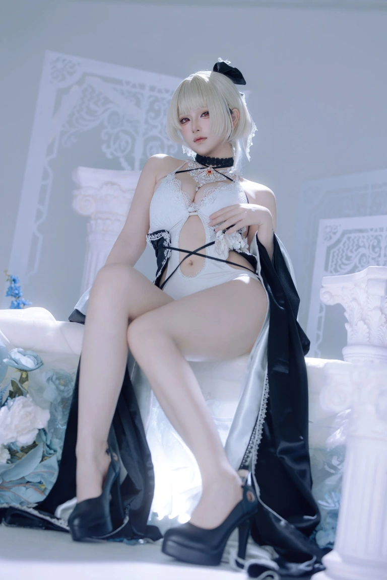 屿鱼《碧蓝航线 可畏同人礼服》写真图集 63P｜在线预览与图包下载