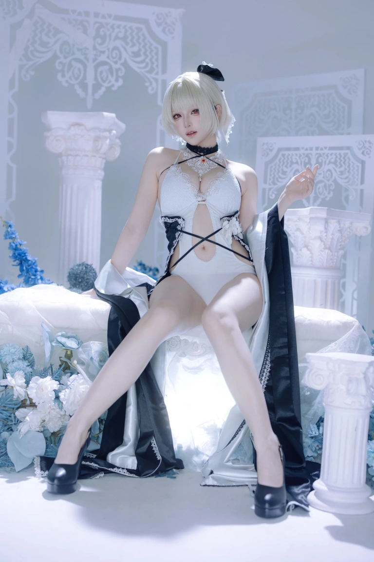 屿鱼《碧蓝航线 可畏同人礼服》写真图集 63P｜在线预览与图包下载