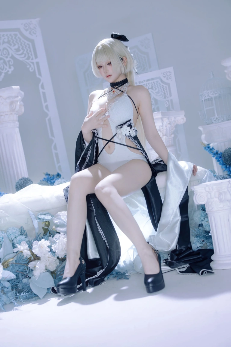 屿鱼《碧蓝航线 可畏同人礼服》写真图集 63P｜在线预览与图包下载