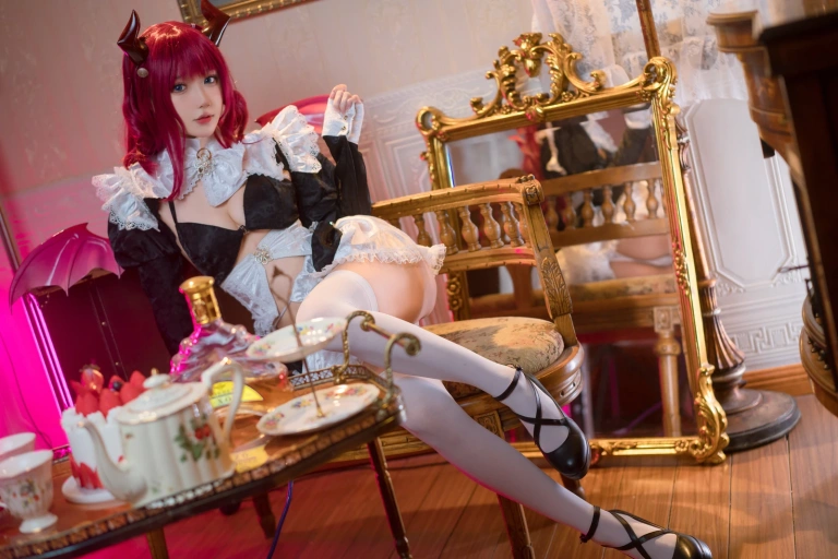 阿包也是兔娘《莉莉娅女仆》写真图集 28P｜在线预览与图包下载