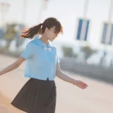 桜桃喵《蔚蓝》写真图集 33P｜在线预览与图包下载