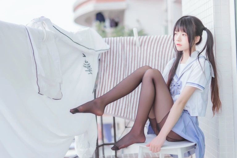 桜桃喵《桜桃未熟2 黑丝水手》写真图集 49P｜在线预览与图包下载
