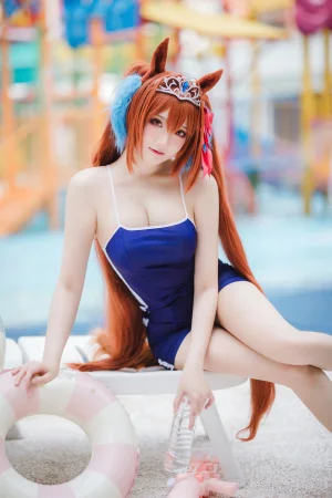 瓜希酱《赛马娘大和赤骥》写真图集 30P｜在线预览与图包下载