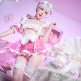 阿包也是兔娘《七夕粉粉女仆》写真图集 49P｜在线预览与图包下载