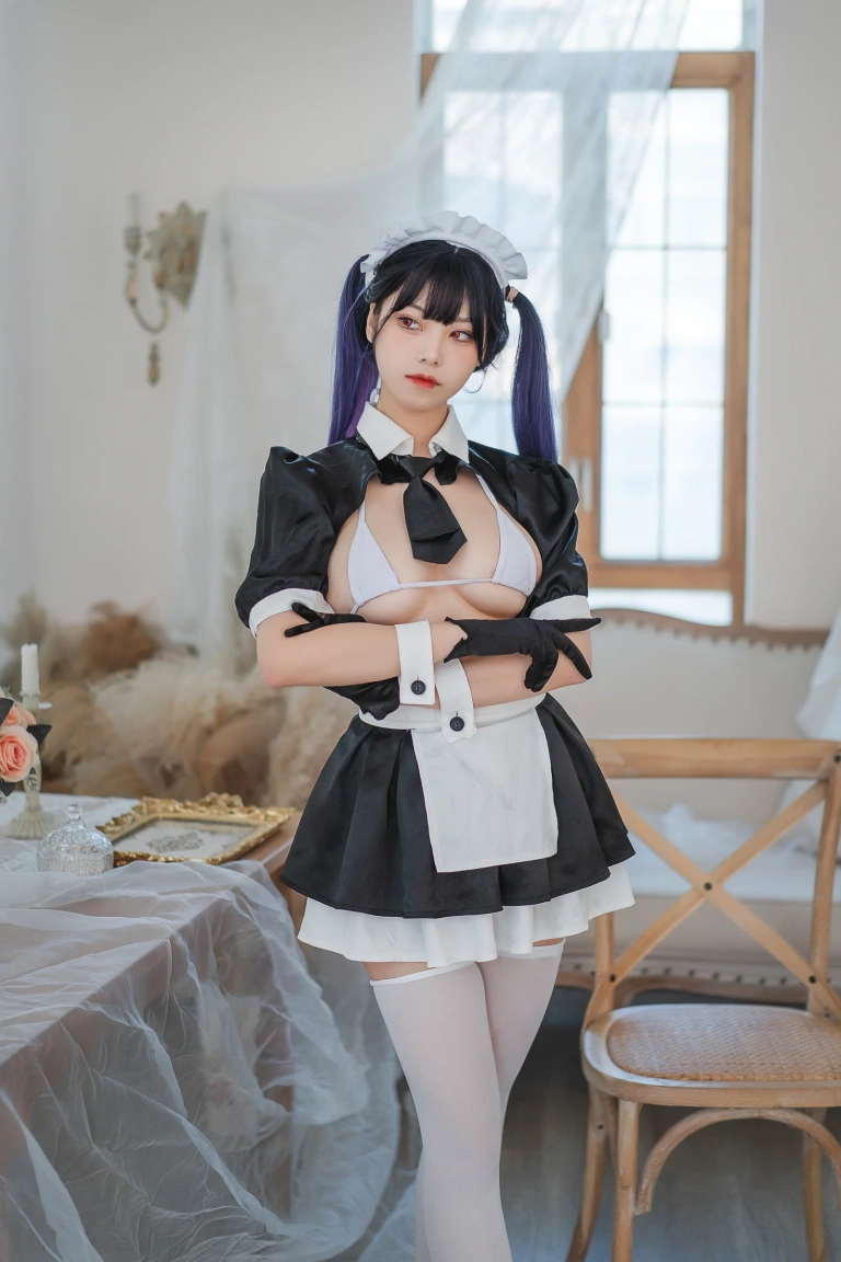蜜汁猫裘《工作女仆》写真图集 50P+3V｜在线预览与图包下载