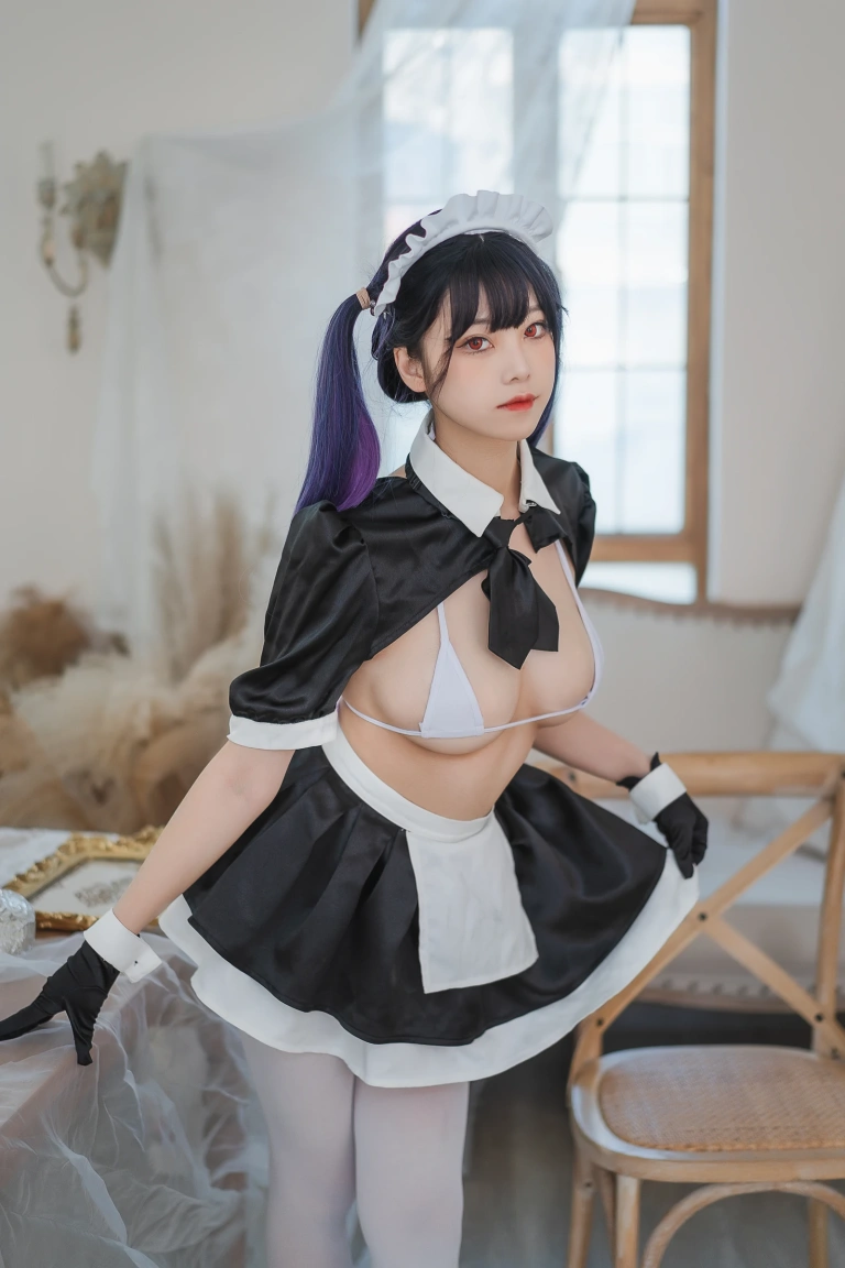 蜜汁猫裘《工作女仆》写真图集 50P+3V｜在线预览与图包下载