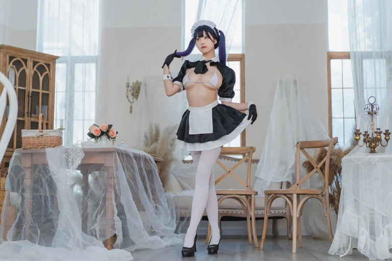 蜜汁猫裘《工作女仆》写真图集 50P+3V｜在线预览与图包下载
