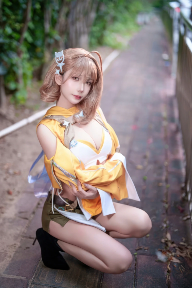 抱走莫子《萤火虫动漫嘉年华 阿妮斯超级巨星》写真图集 23P｜在线预览与图包下载