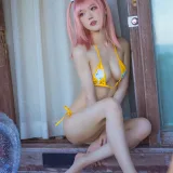 阿包也是兔娘《生或死联动碧蓝航线 穗香泳装》写真图集 29P｜在线预览与图包下载