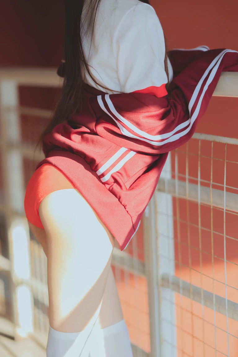 桜桃喵《桜桃未熟2 红色体操服》写真图集 44P｜在线预览与图包下载