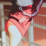 桜桃喵《桜桃未熟2 红色体操服》写真图集 44P｜在线预览与图包下载