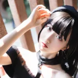 木棉棉《黑色魅惑》写真图集 23P｜在线预览与图包下载