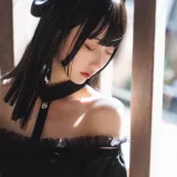 木棉棉《黑色魅惑》写真图集 23P｜在线预览与图包下载