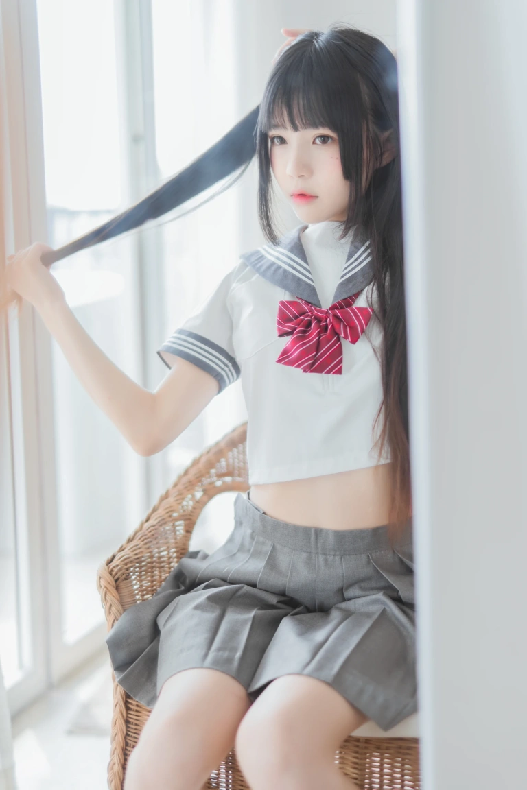 桜桃喵《桜桃未熟2 心形胖次》写真图集 111P｜在线预览与图包下载