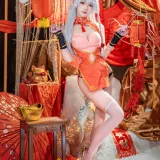 阿包也是兔娘《新春贺图 龙妹》写真图集 44P+1V｜在线预览与图包下载