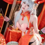 阿包也是兔娘《新春贺图 龙妹》写真图集 44P+1V｜在线预览与图包下载