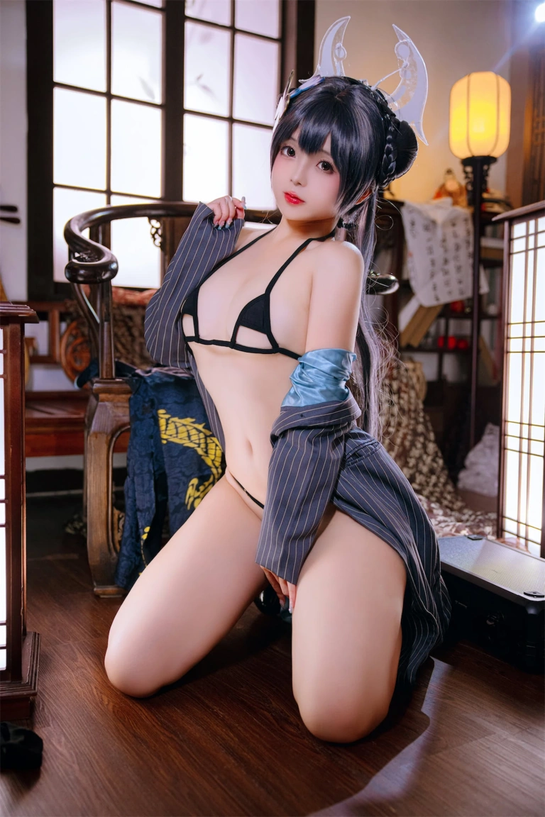 日奈娇(椎名莜)《碧蓝档案妃咲》写真图集 92P｜在线预览与图包下载