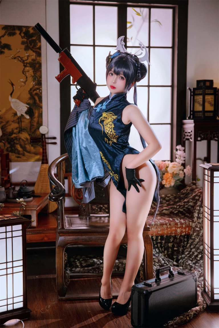 日奈娇(椎名莜)《碧蓝档案妃咲》写真图集 92P｜在线预览与图包下载