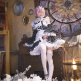 阿包也是兔娘《拉姆女仆》写真图集 22P｜在线预览与图包下载