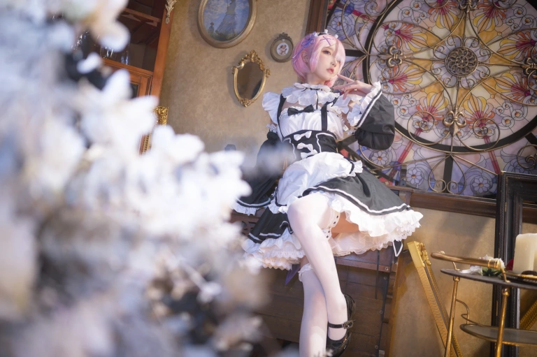阿包也是兔娘《拉姆女仆》写真图集 22P｜在线预览与图包下载