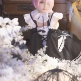 阿包也是兔娘《拉姆女仆》写真图集 22P｜在线预览与图包下载