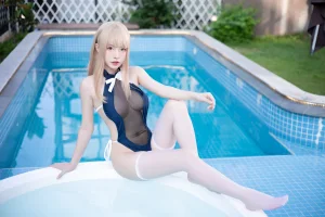 清水由乃《蓝色夏日》写真图集 29P｜在线预览与图包下载