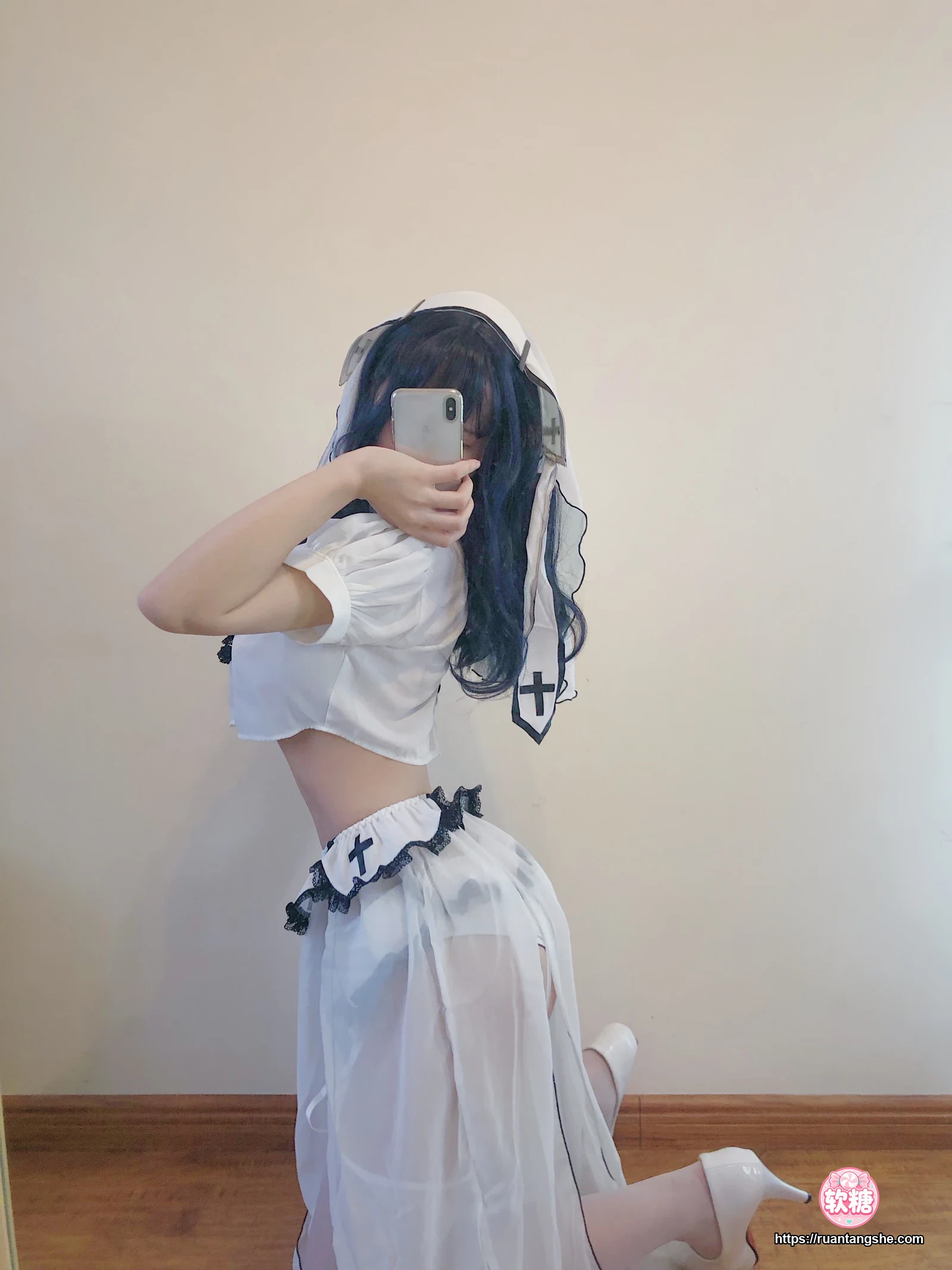 小仓千代 小仓千代 NO.077 - 白色修女服自拍