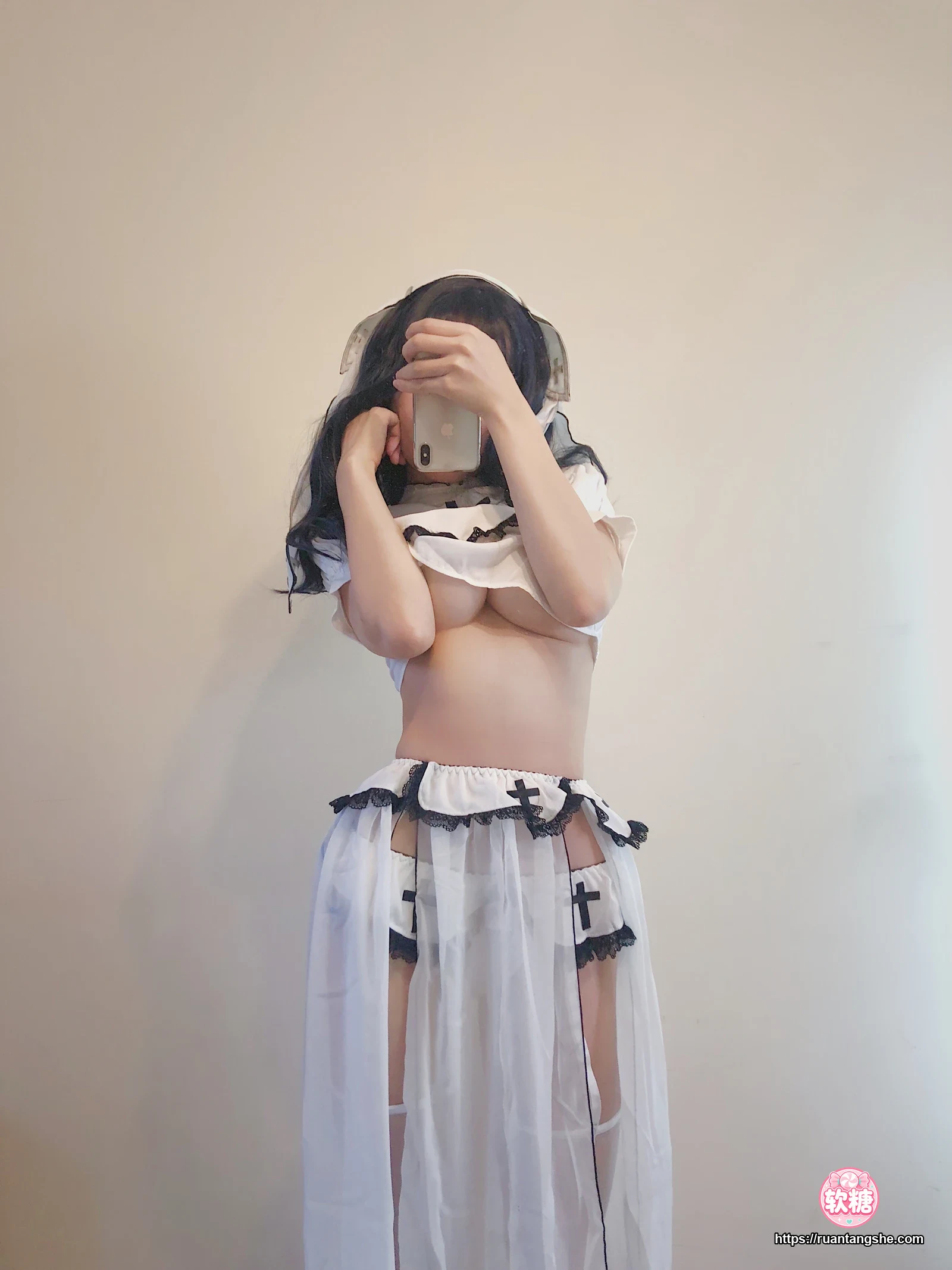 小仓千代 小仓千代 NO.077 - 白色修女服自拍