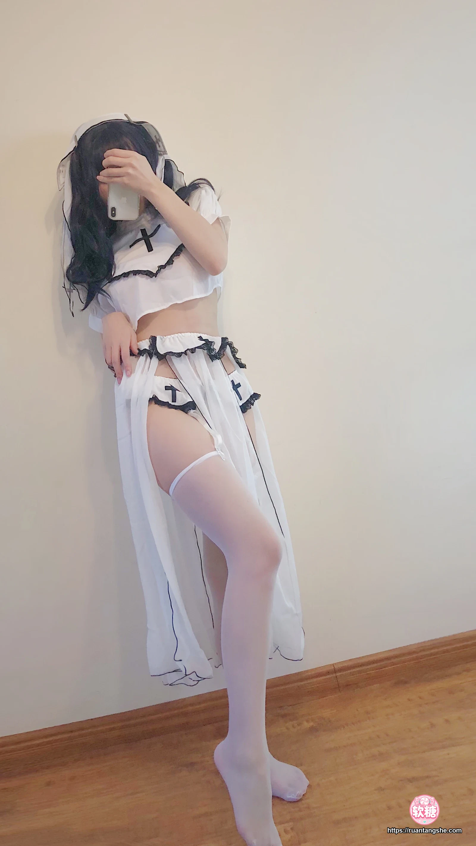 小仓千代 小仓千代 NO.077 - 白色修女服自拍