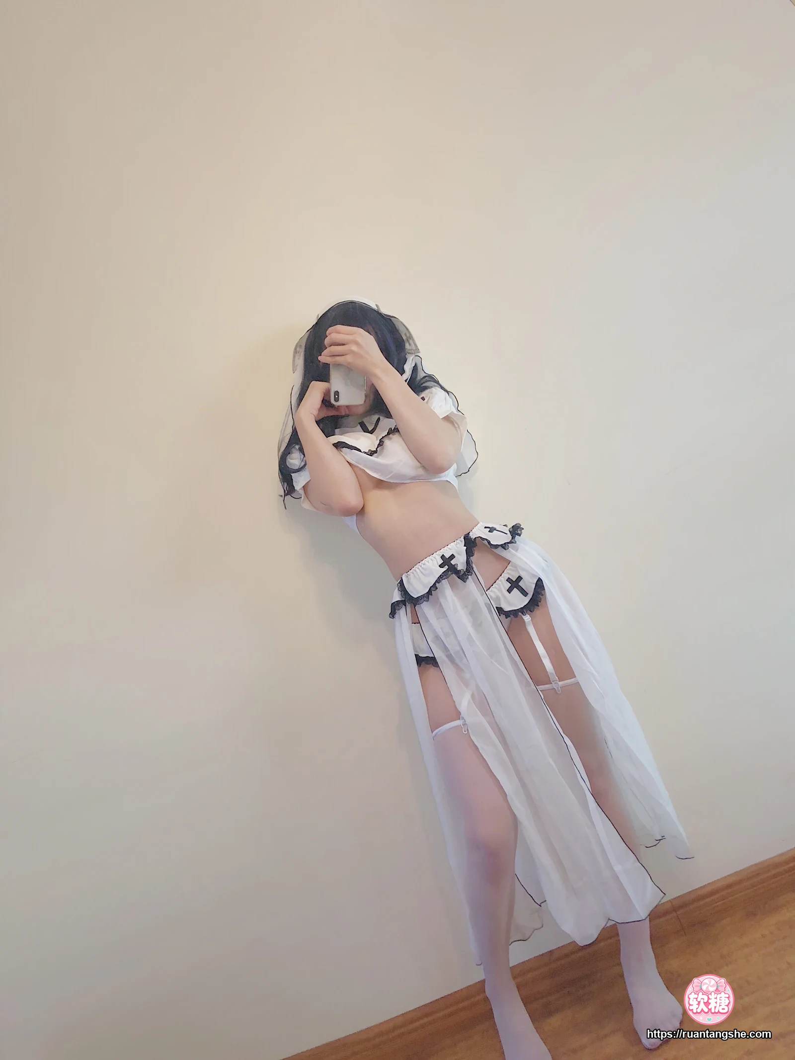 小仓千代 小仓千代 NO.077 - 白色修女服自拍