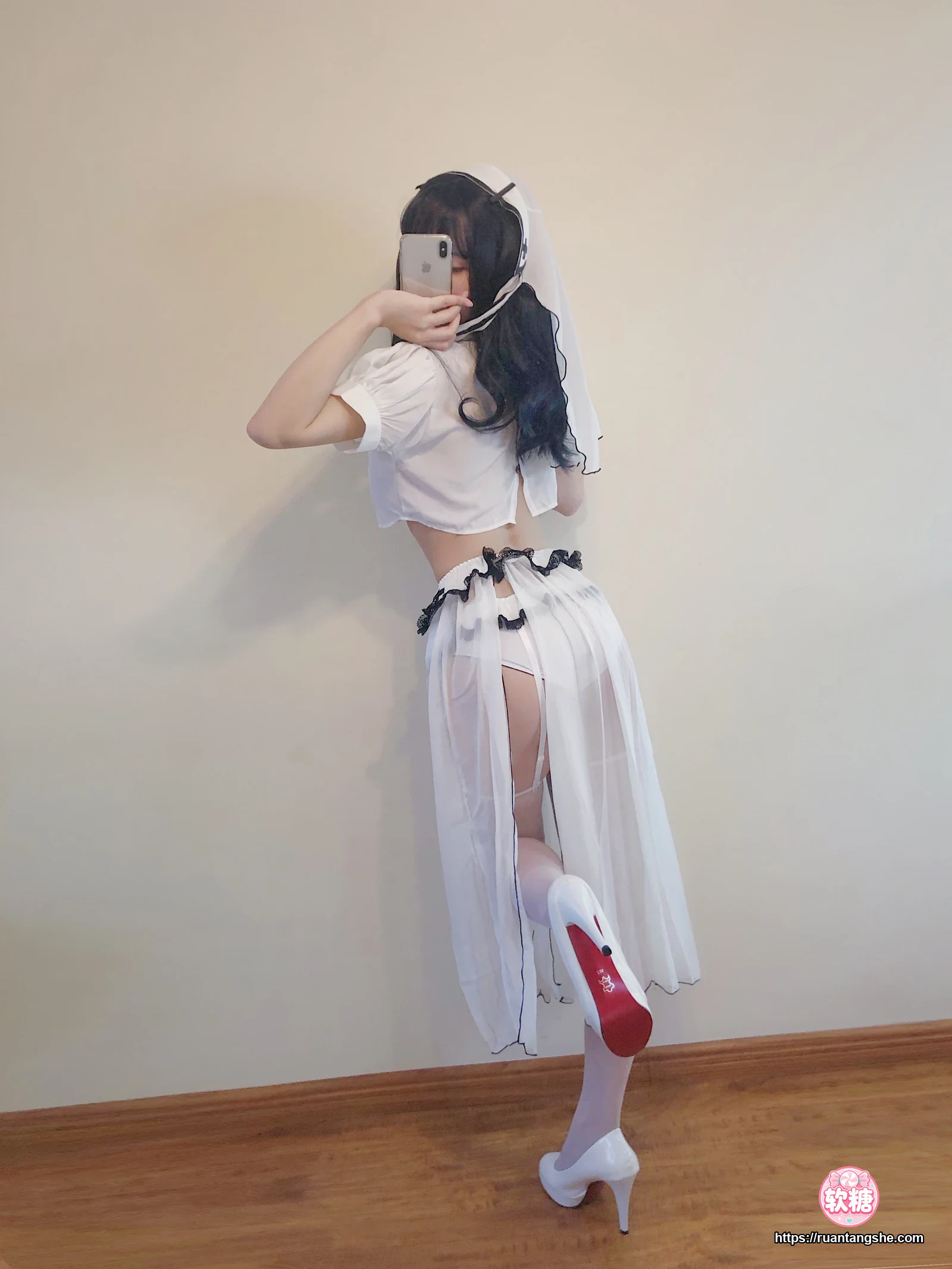 小仓千代 小仓千代 NO.077 - 白色修女服自拍