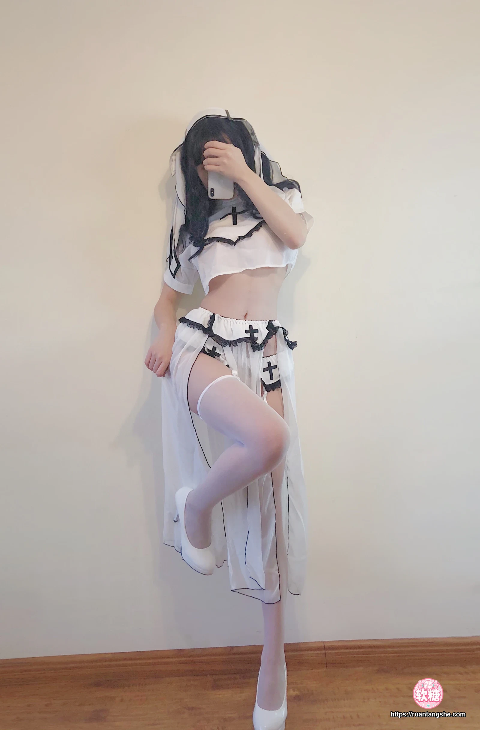 小仓千代 小仓千代 NO.077 - 白色修女服自拍