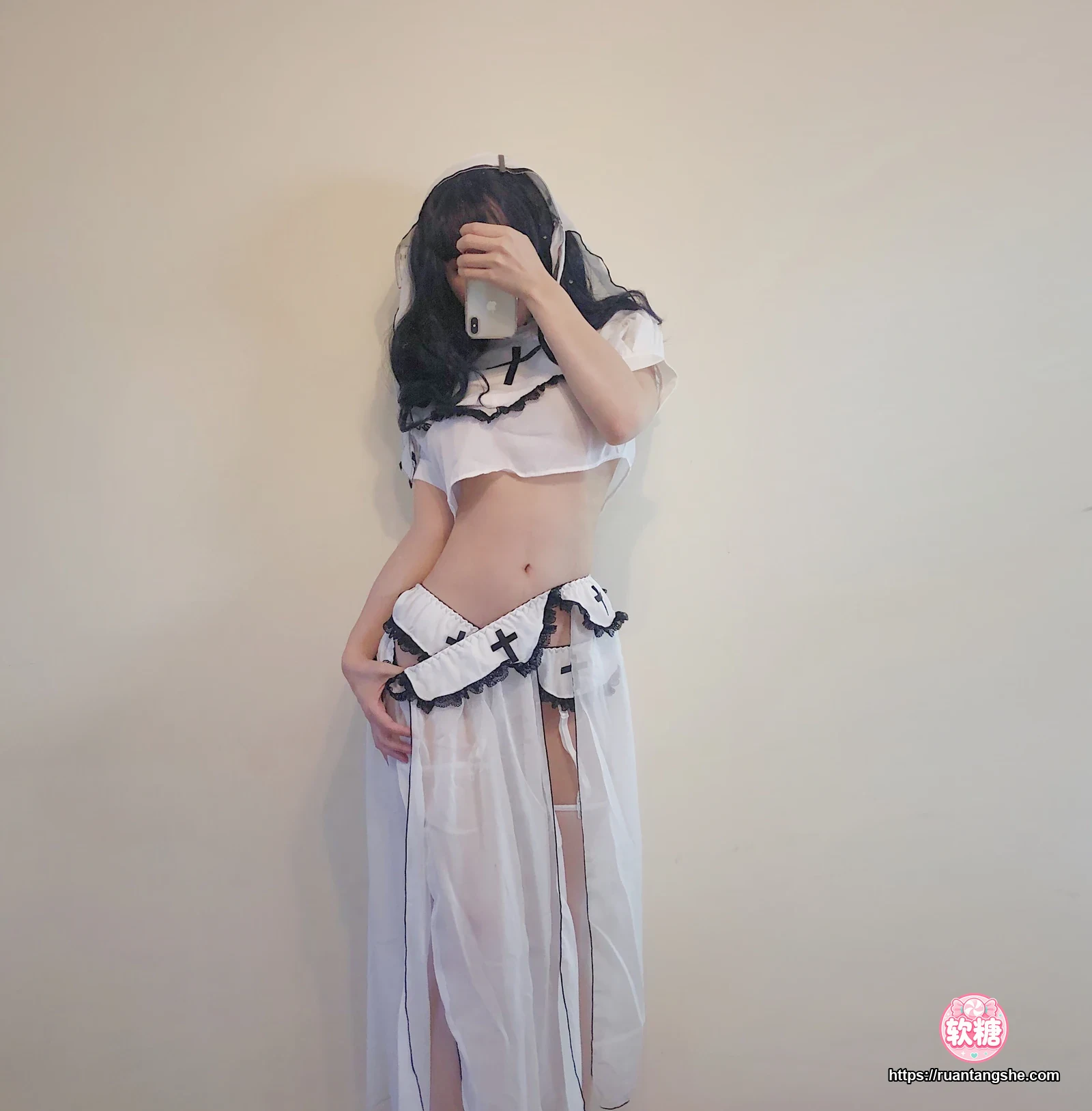 小仓千代 小仓千代 NO.077 - 白色修女服自拍