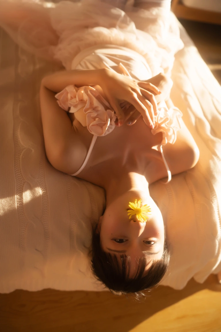 木棉棉《如果你也喜欢花》写真图集 47P｜在线预览与图包下载