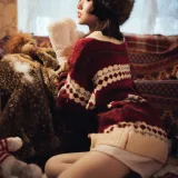 木棉棉《圣诞快乐》写真图集 25P｜在线预览与图包下载