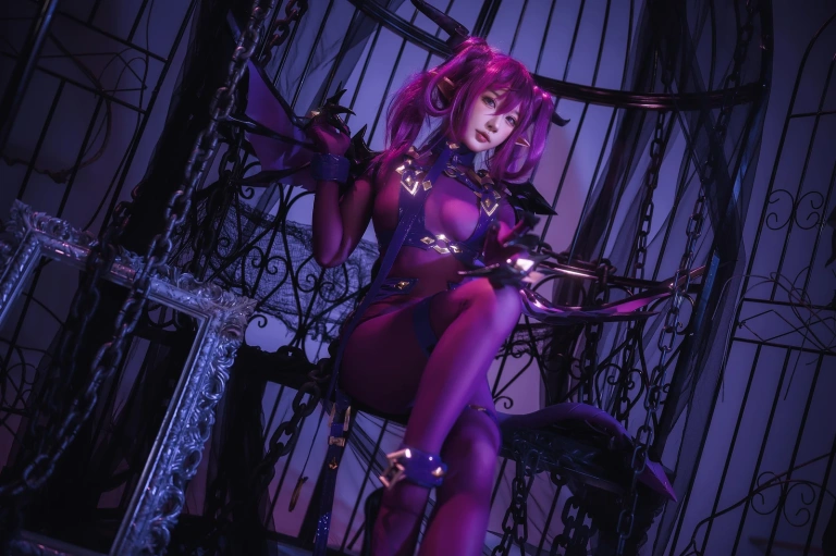 阿包也是兔娘《龙姬士 柯丽蒂丝》写真图集 31P｜在线预览与图包下载