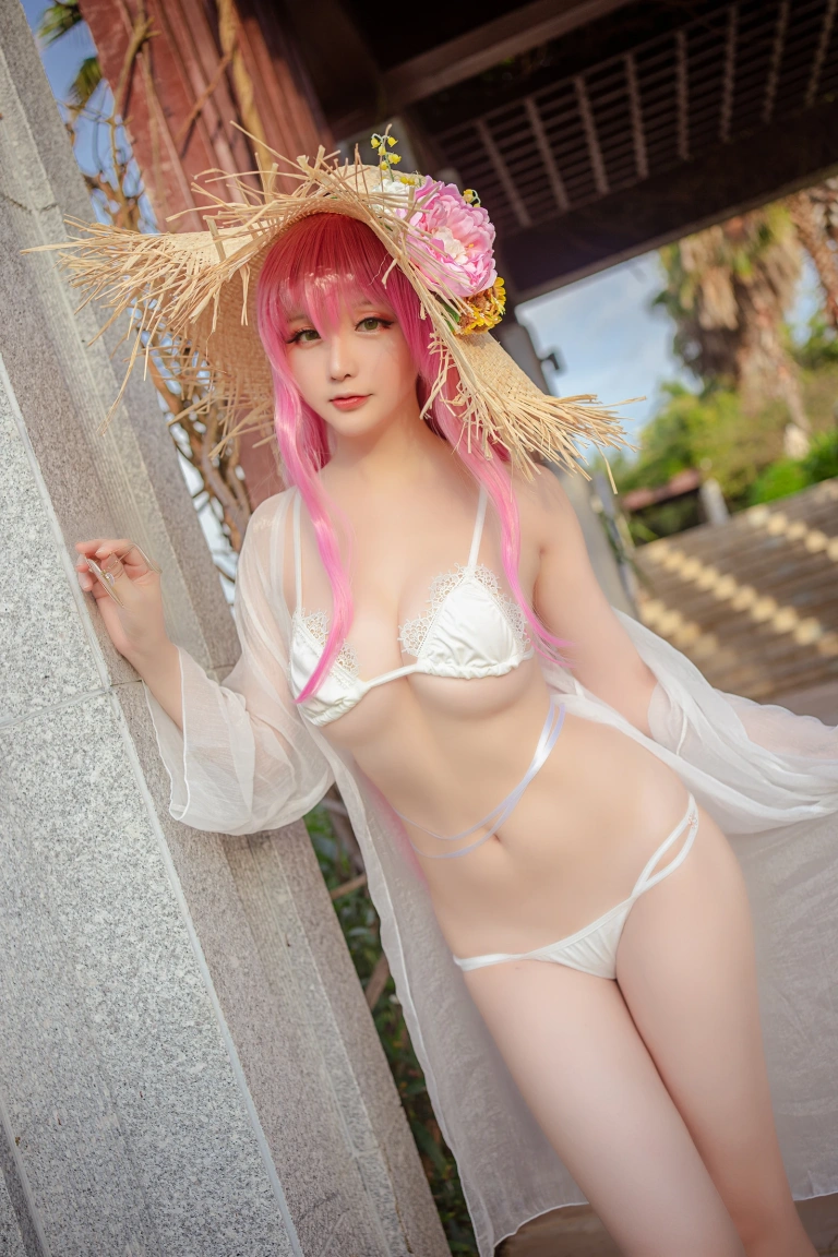 星之迟迟《《鸣夏》 絮库夫》写真图集 25P｜在线预览与图包下载