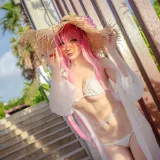 星之迟迟《《鸣夏》 絮库夫》写真图集 25P｜在线预览与图包下载