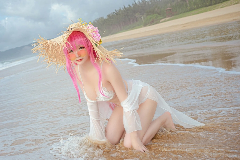 星之迟迟《《鸣夏》 絮库夫》写真图集 25P｜在线预览与图包下载
